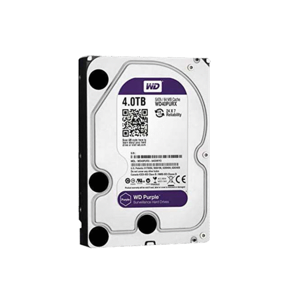 BRAND NEW DESKTOP HDD – WD 4TB PURPLE ( 3YEARS WARRANTY )